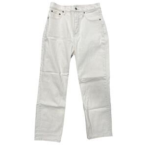 Abercrombie The Ankle Straight High Rise Curvy Size 29